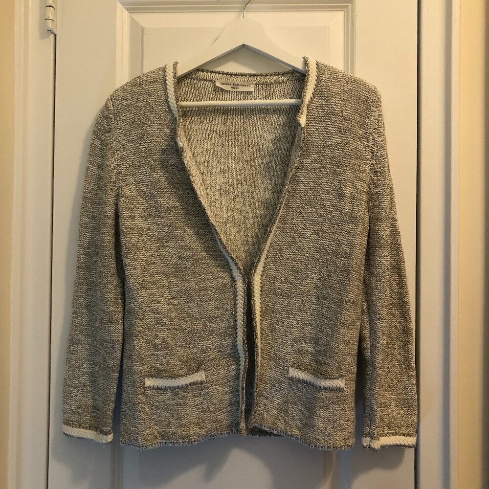 Amina Rubinacci Napoli Cardigan Sweater Size 44/ M EUC